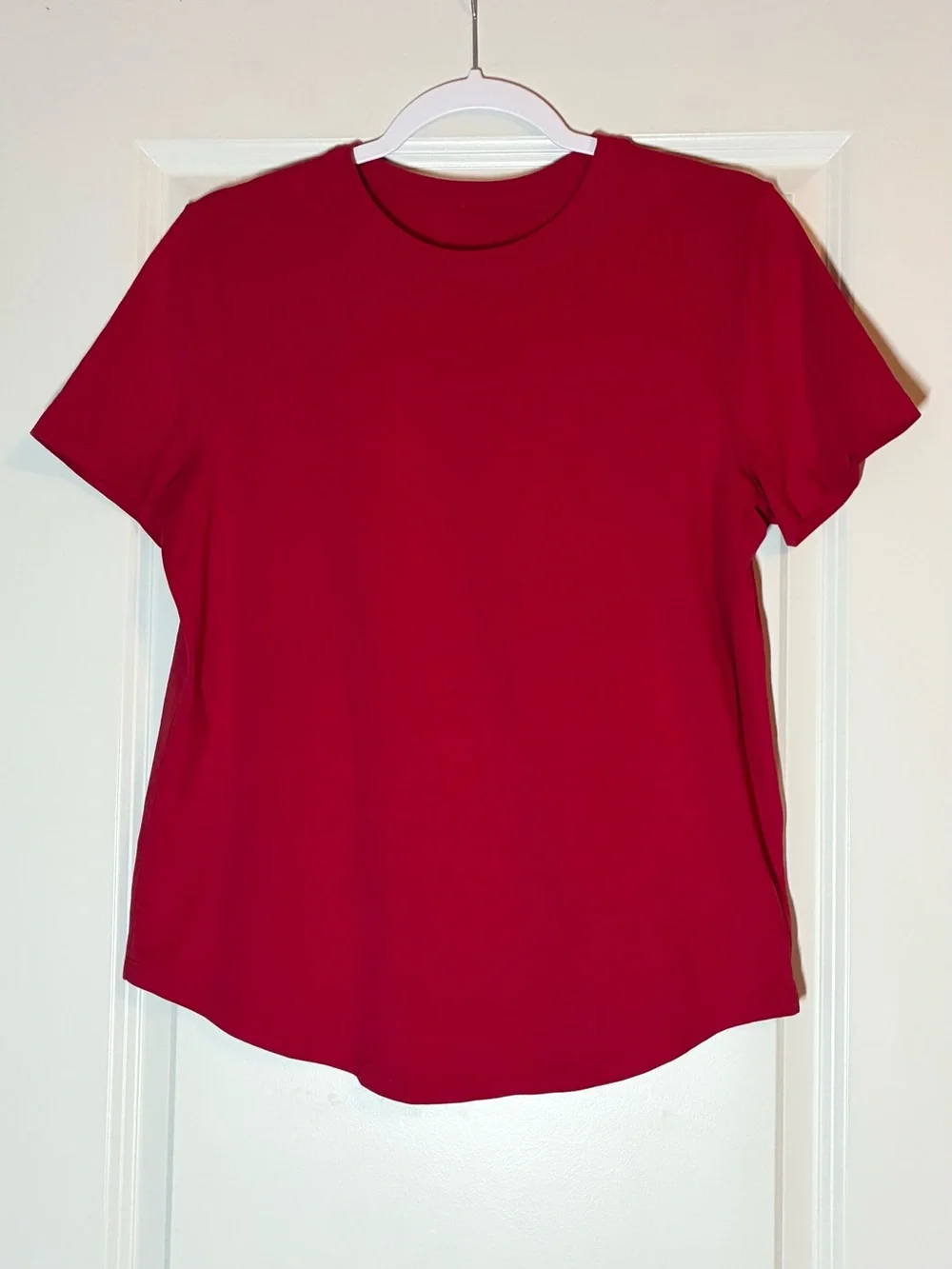 Lululemon Love Crew III in Dark Red Size 6/8